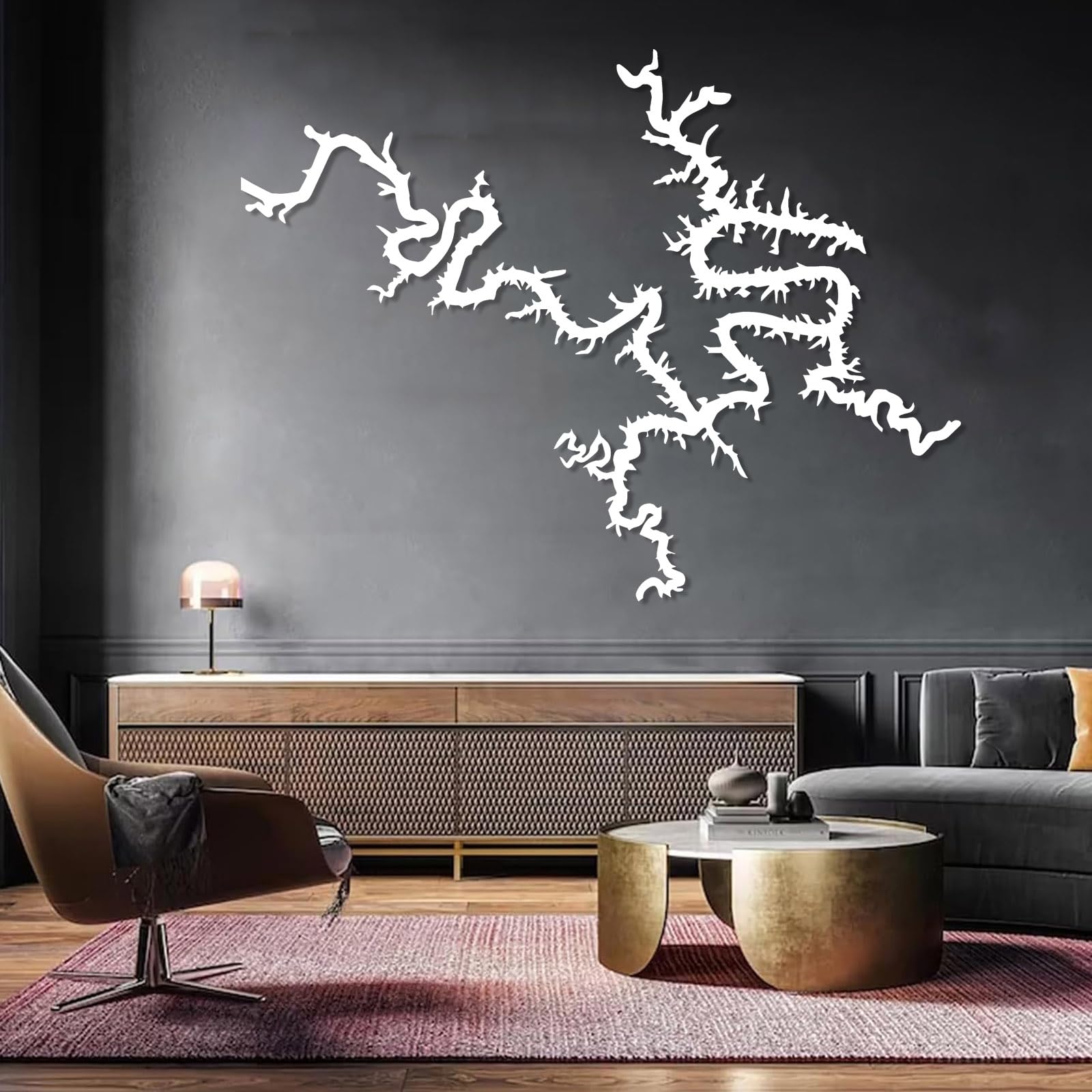 Amazon.com: lecyin Lake of The Ozarks Metal Wall Art, Lake Metal